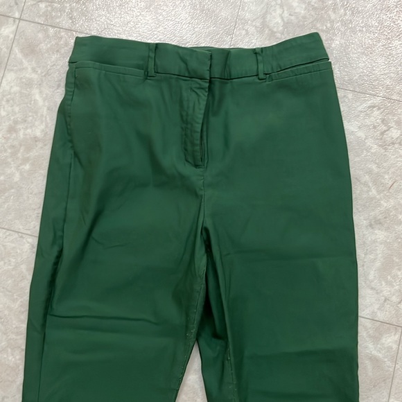 Lane Bryant Green Cropped Capri 14 - Picture 2 of 4